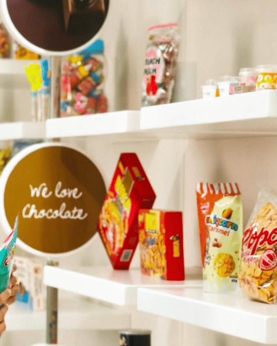 Produk permen Kiss deLicias